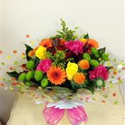 Vibrant autumn handtie